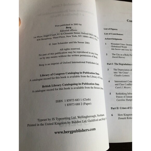 Wounded Cities: Destruction and Reconstruction in a Globalized World - HARDCOVER - Picture 5 of 6